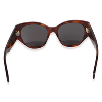 Celine Brown Acetate Triomphe Maxi Logo Sunglasses 4