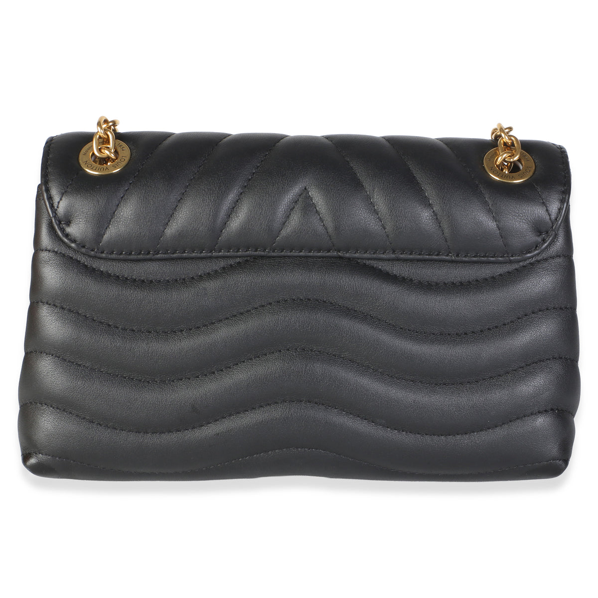 Louis Vuitton Black Calfskin New Wave Chain MM NM Handbag 4