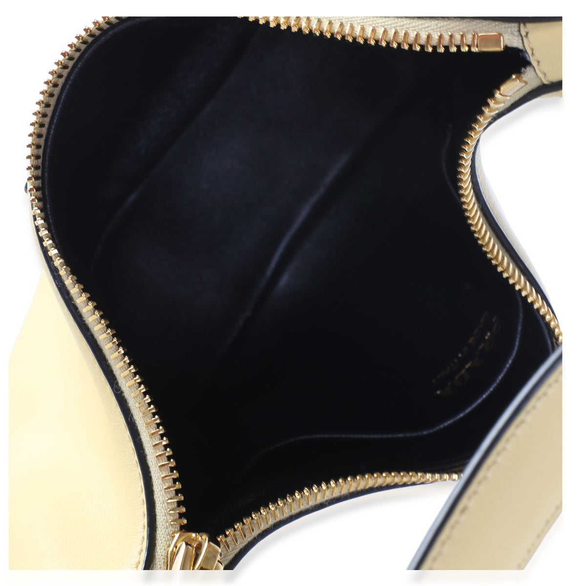 Prada Vaniglia Soft Calfskin Arque Shoulder Bag Handbag 9