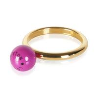 Louis Vuitton Gold Plated Resin Cosmopolitan Cocktail Ring 2