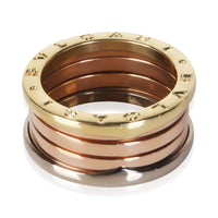 BVLGARI 3 Tone Gold B.zero1 Ring fv