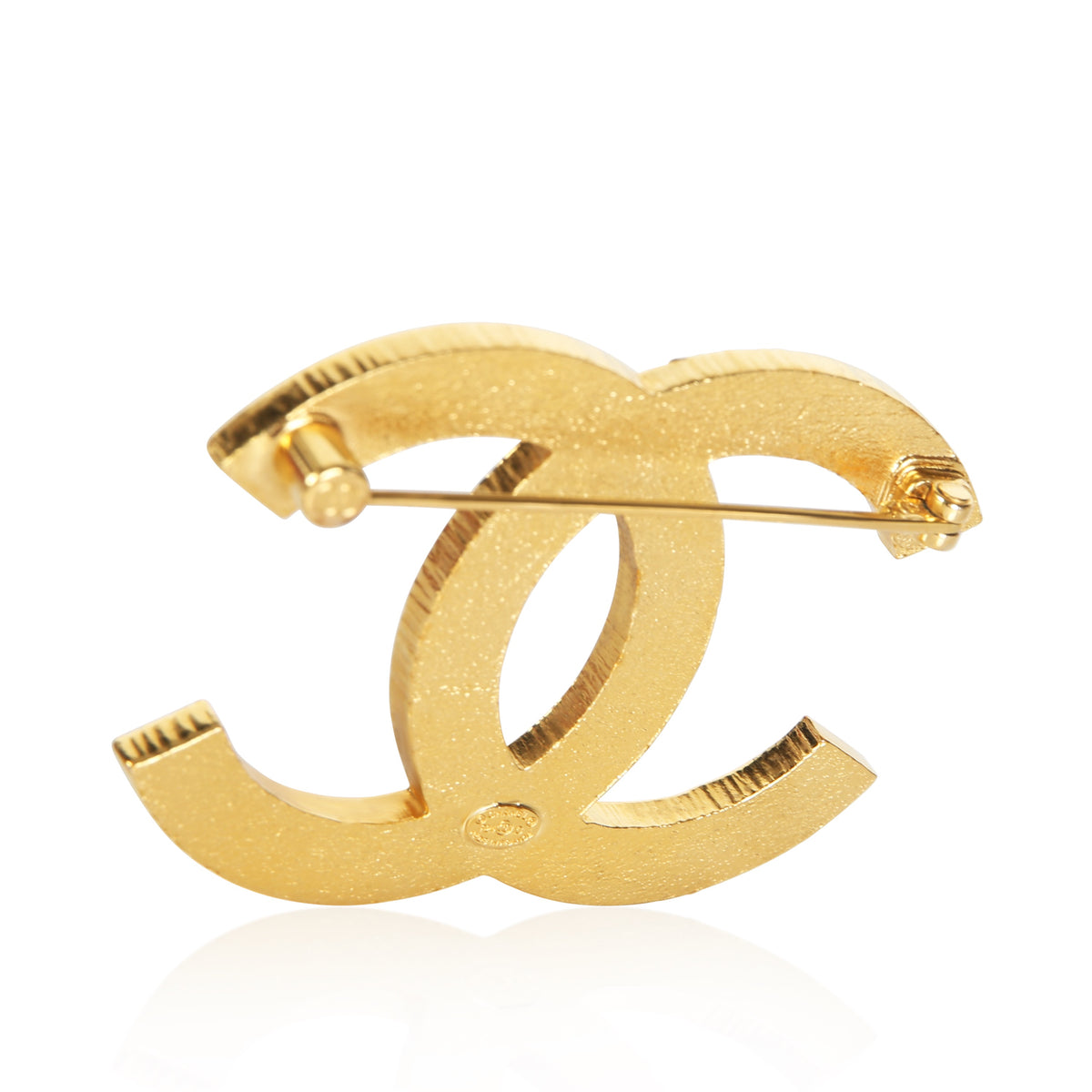 Chanel Gold Plated 2024 CC Brooch 3
