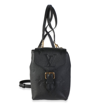 Louis Vuitton Black Giant Monogram Empreinte Tiny Backpack Handbag id