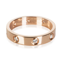 Cartier Rose Gold Diamond Small Model Love Ring fv