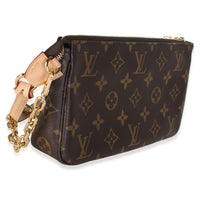 Louis Vuitton Monogram Canvas Chain Pochette Accessories NM Handbag 3