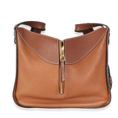 Loewe Tan Grained Calfskin Medium Hammock Shoulder Bag Handbag id