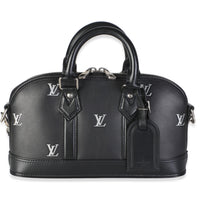 Louis Vuitton Black Blason Monogram Calfskin East West Alma Handbag id