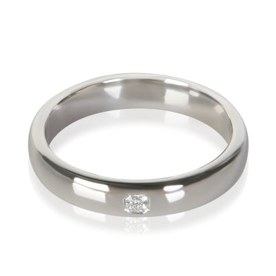 Tiffany & Co. Platinum Diamond Lucida Band fv