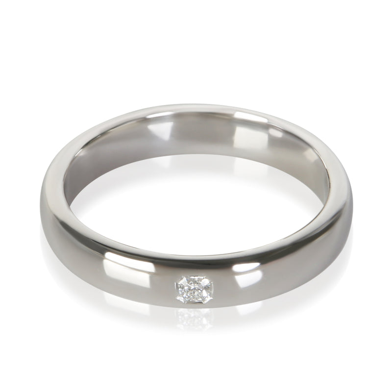 Tiffany & Co. Platinum Diamond Lucida Band fv