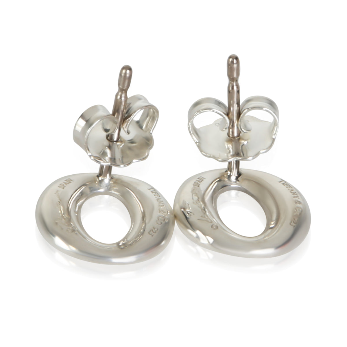 Tiffany & Co. Sterling Silver Elsa Peretti Sevillana Earrings 3