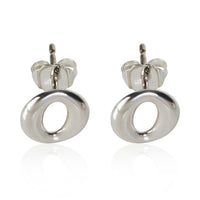 Tiffany & Co. Sterling Silver Elsa Peretti Sevillana Earrings fv