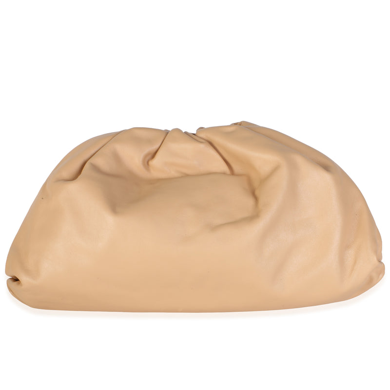 Bottega Veneta Almond Smooth Butter Calf The Pouch Oversized Clutch Handbag id