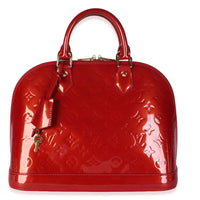 Louis Vuitton Pomme D'Amour Monogram Vernis Alma PM Handbag id