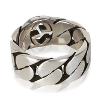 Gucci Sterling Silver Interlocking G Ring 3