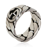 Gucci Sterling Silver Interlocking G Ring 4