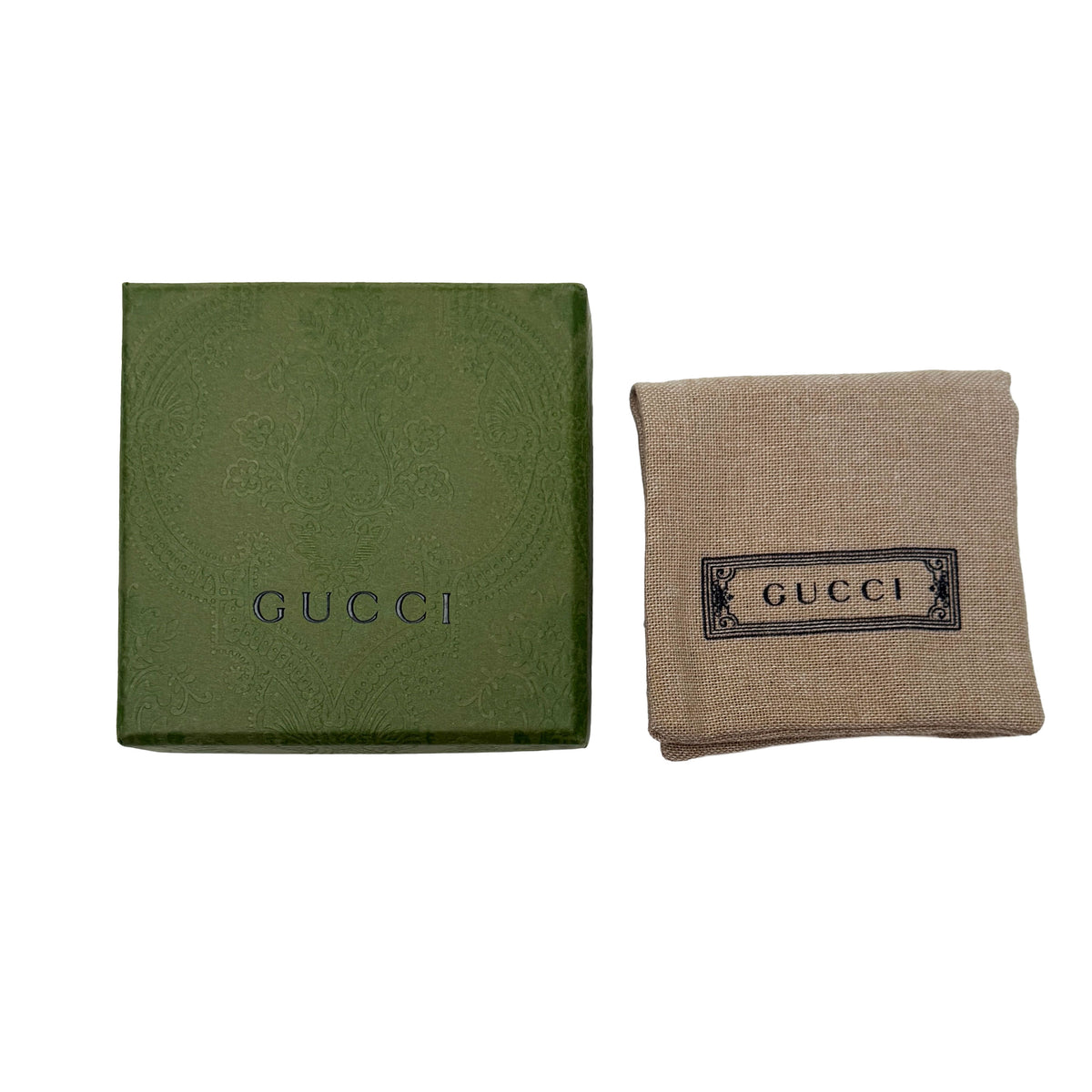 Gucci Sterling Silver Blind For Love Ring box