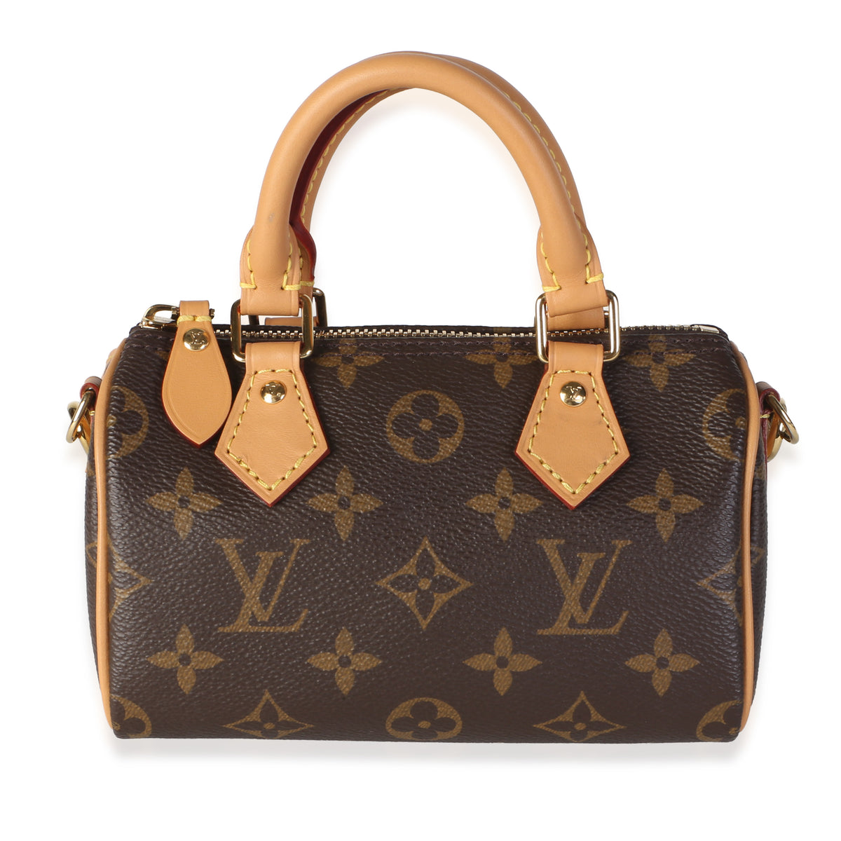 Louis Vuitton Monogram Canvas Nano Speedy Bandouliere Handbag id