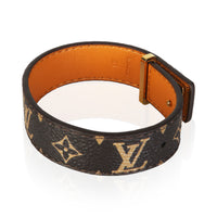 Louis Vuitton Gold Plated LV Slim Bracelet 4