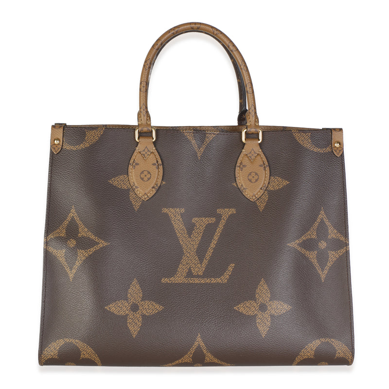 Louis Vuitton Reverse Monogram Canvas Onthego MM Handbag id