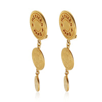 Hermès Gold Plated Vintage Clou De Selle Drop Earrings 3