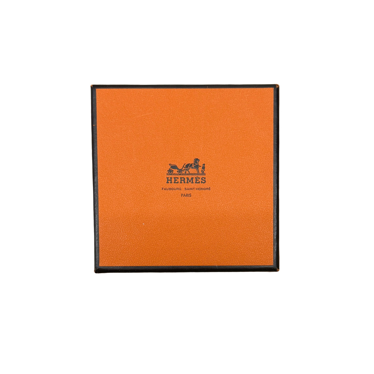 Hermès Gold Plated Vintage Clou De Selle Drop Earrings box