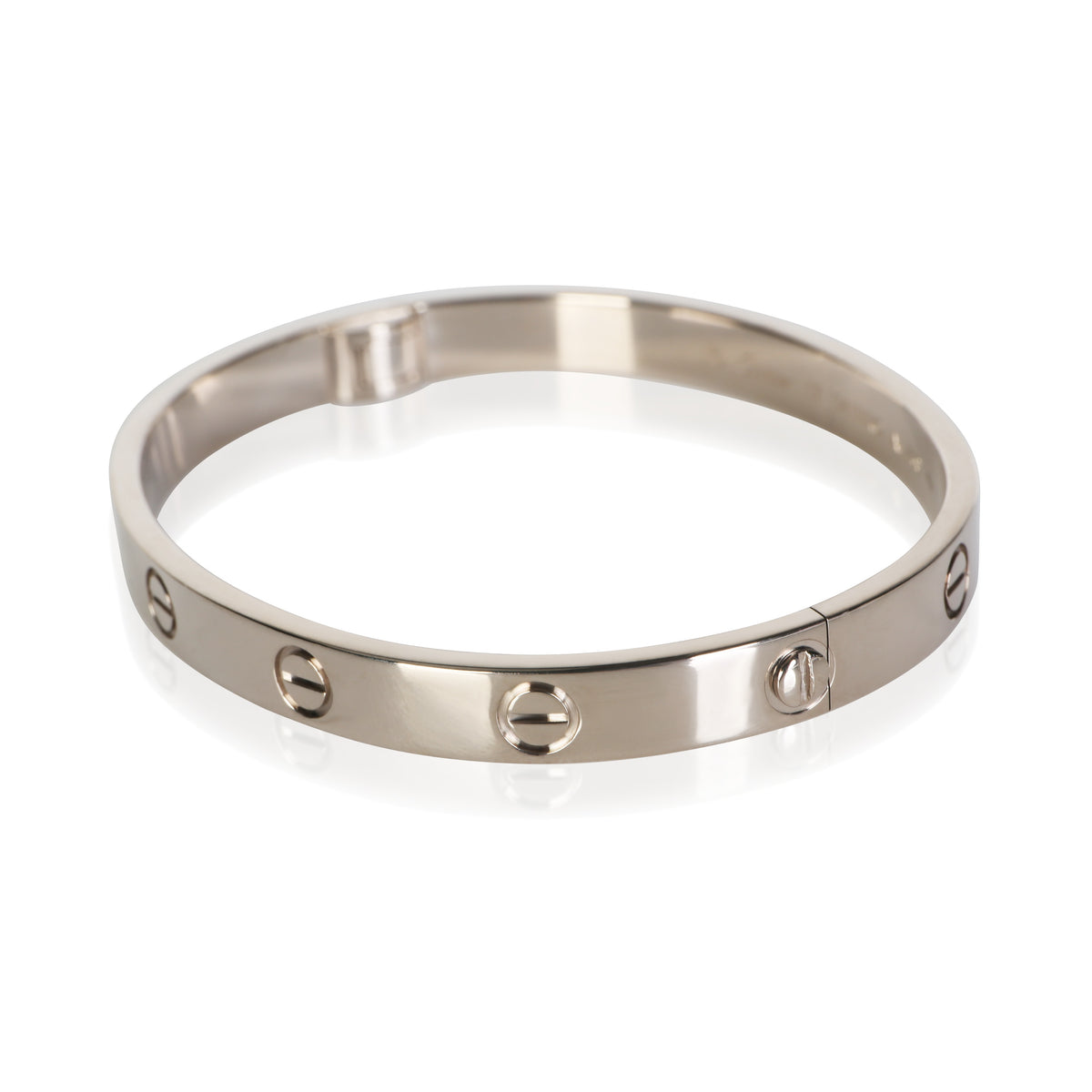 Cartier White Gold Love Bracelet 2