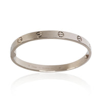 Cartier White Gold Love Bracelet 4