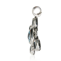 David Yurman Sterling Silver Topaz Renaissance Pendant 3