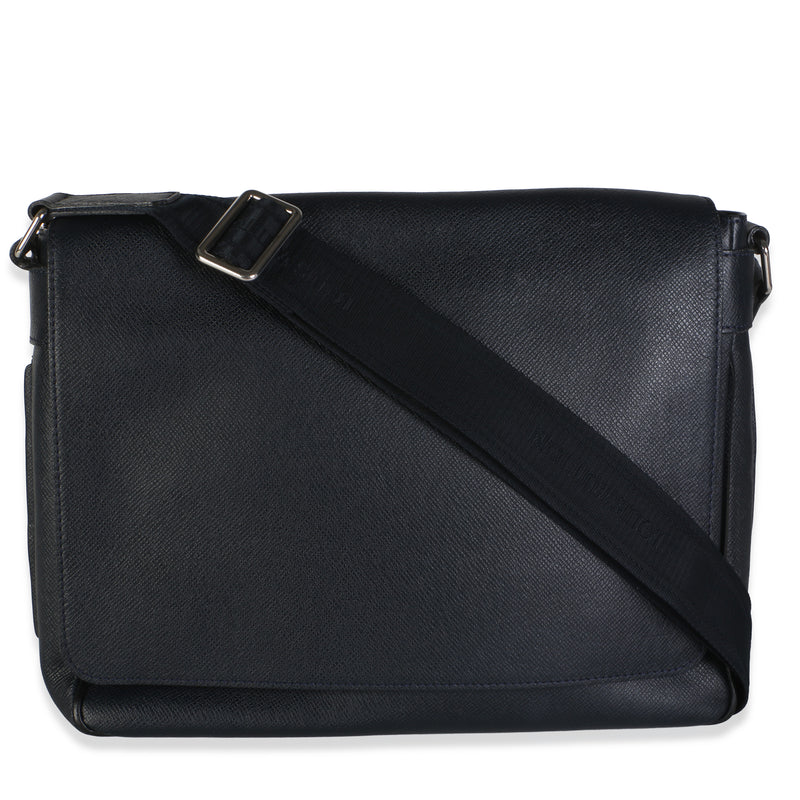 Louis Vuitton Navy Taiga Roman PM Messenger Handbag id