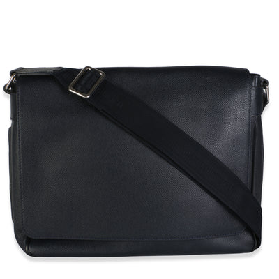 Louis Vuitton Navy Taiga Roman PM Messenger Handbag id
