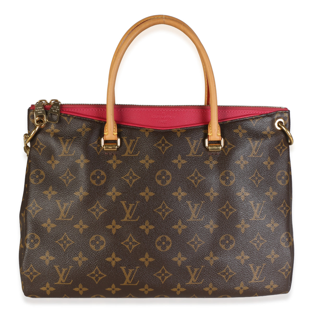 Louis Vuitton Pink Monogram Canvas Pallas MM Handbag id