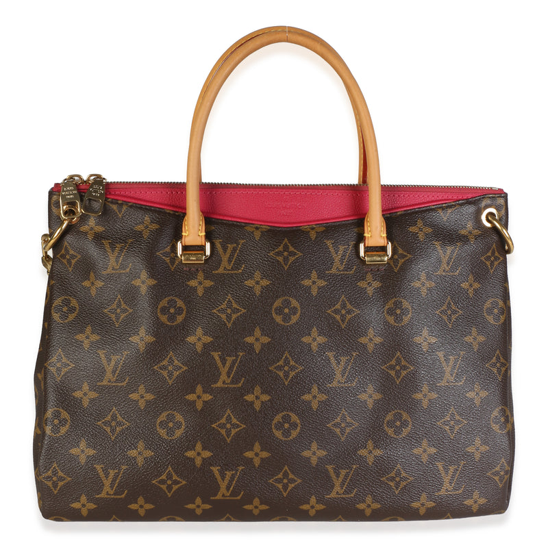 Louis Vuitton Pink Monogram Canvas Pallas MM Handbag id