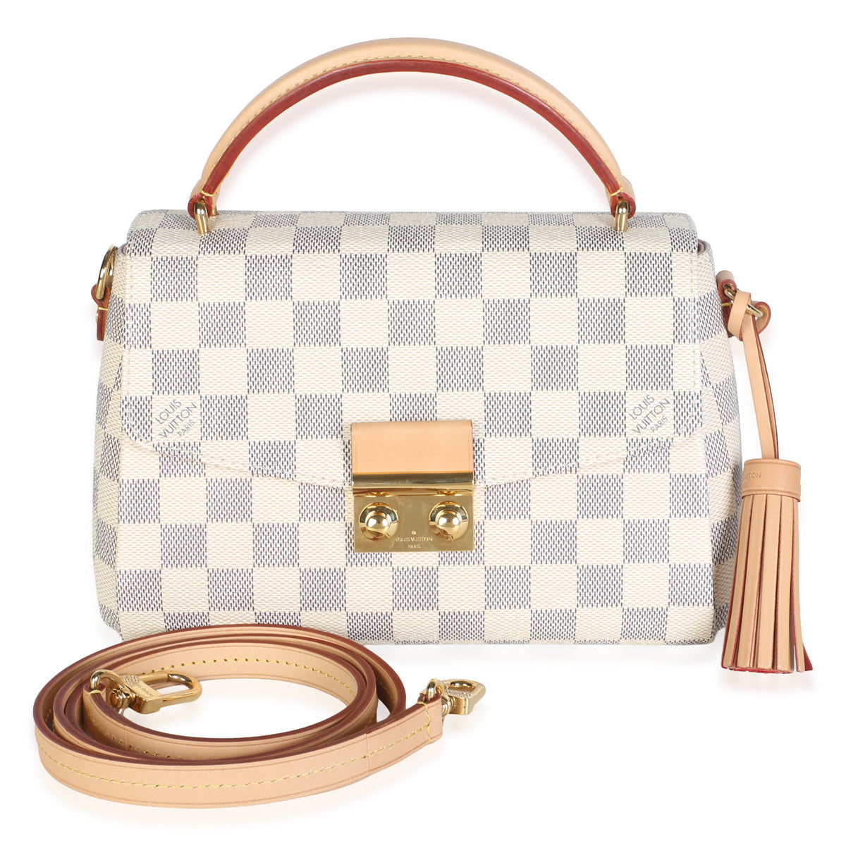 Louis Vuitton Damier Azur Canvas Croisette Handbag id