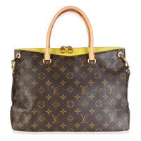 Louis Vuitton Pistache Monogram Canvas Pallas MM Handbag id