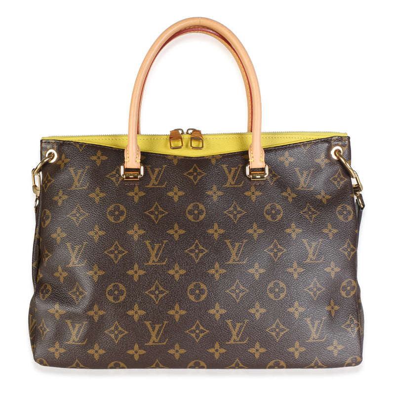 Louis Vuitton Pistache Monogram Canvas Pallas MM Handbag id