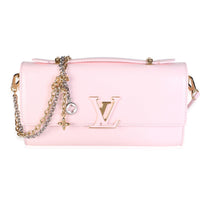 Louis Vuitton Sweet Pink Calfskin Wallet On Chain Capucines Handbag id