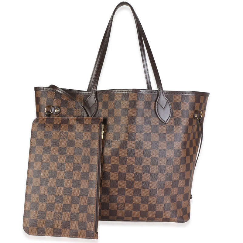 Louis Vuitton Damier Ebene Canvas Neverfull MM Handbag id