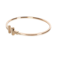 Tiffany & Co. Rose Gold Tiffany T Wire Bracelet 2