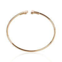 Tiffany & Co. Rose Gold Tiffany T Wire Bracelet 4