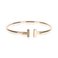 Tiffany & Co. Rose Gold Tiffany T Wire Bracelet fv