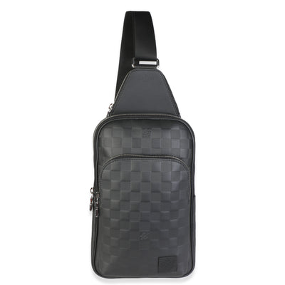 Louis Vuitton Onyx Damier Infini Avenue Sling Bag NM Handbag id