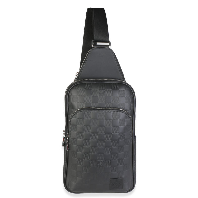 Louis Vuitton Onyx Damier Infini Avenue Sling Bag NM Handbag id