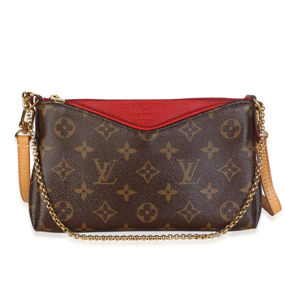 Louis Vuitton Cherry Monogram Canvas Pallas Clutch Handbag id