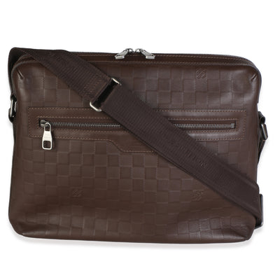 Louis Vuitton Brown Damier Infini Calypso Messenger Handbag id