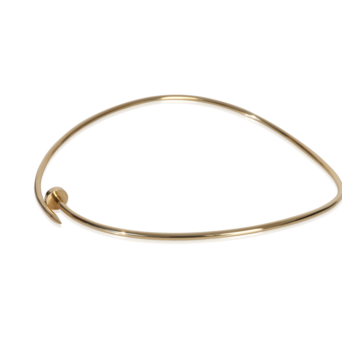 Cartier Yellow Gold Small Model Juste Un Clou Torque Necklace 2
