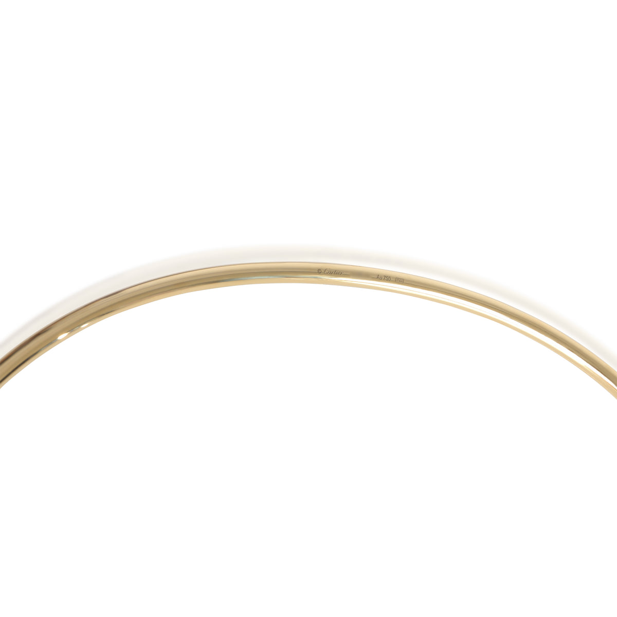 Cartier Yellow Gold Small Model Juste Un Clou Torque Necklace 8