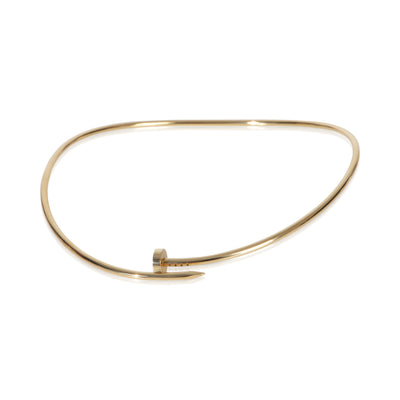 Cartier Yellow Gold Small Model Juste Un Clou Torque Necklace fv