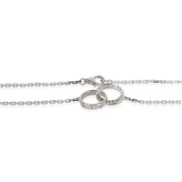 Cartier White Gold Diamond Love Pendant 2
