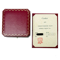 Cartier White Gold Diamond Love Pendant box