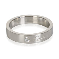 Cartier Platinum Diamond C de  Band fv